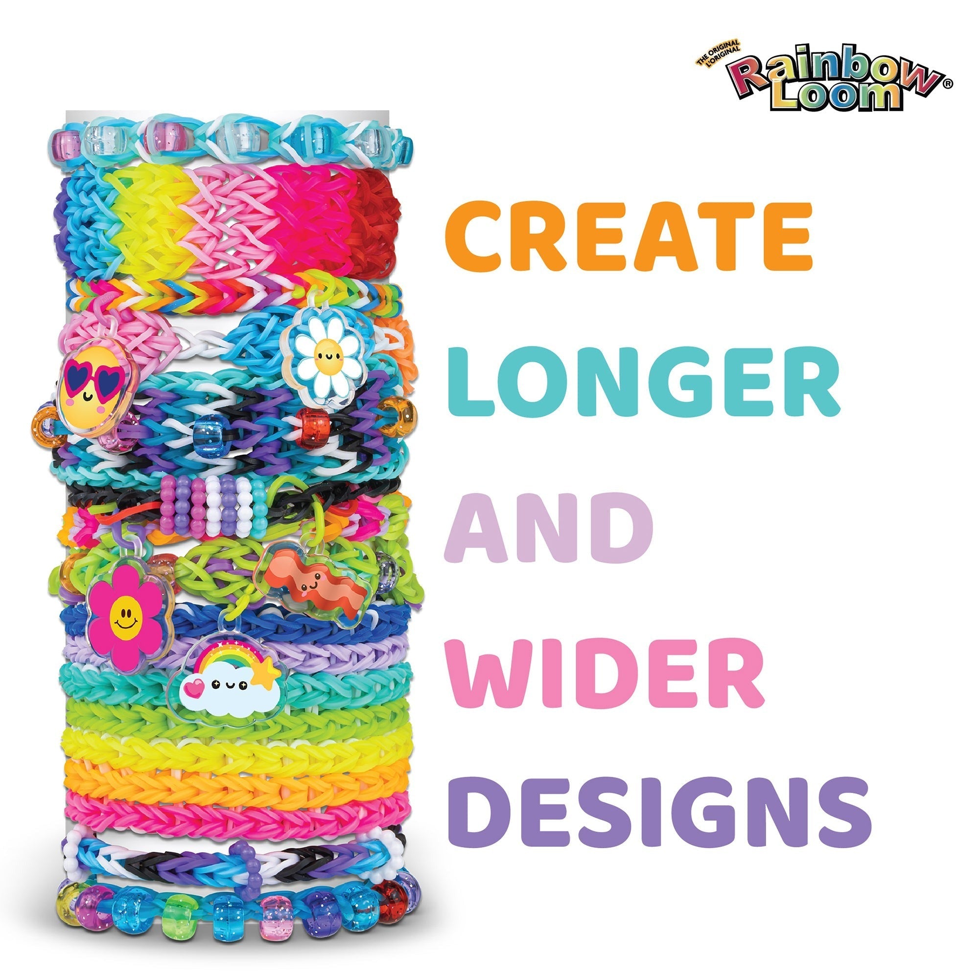 Rainbow Loom Mega Loom Duo Bracelet Making Kit with 2 Mega Mighty Looms