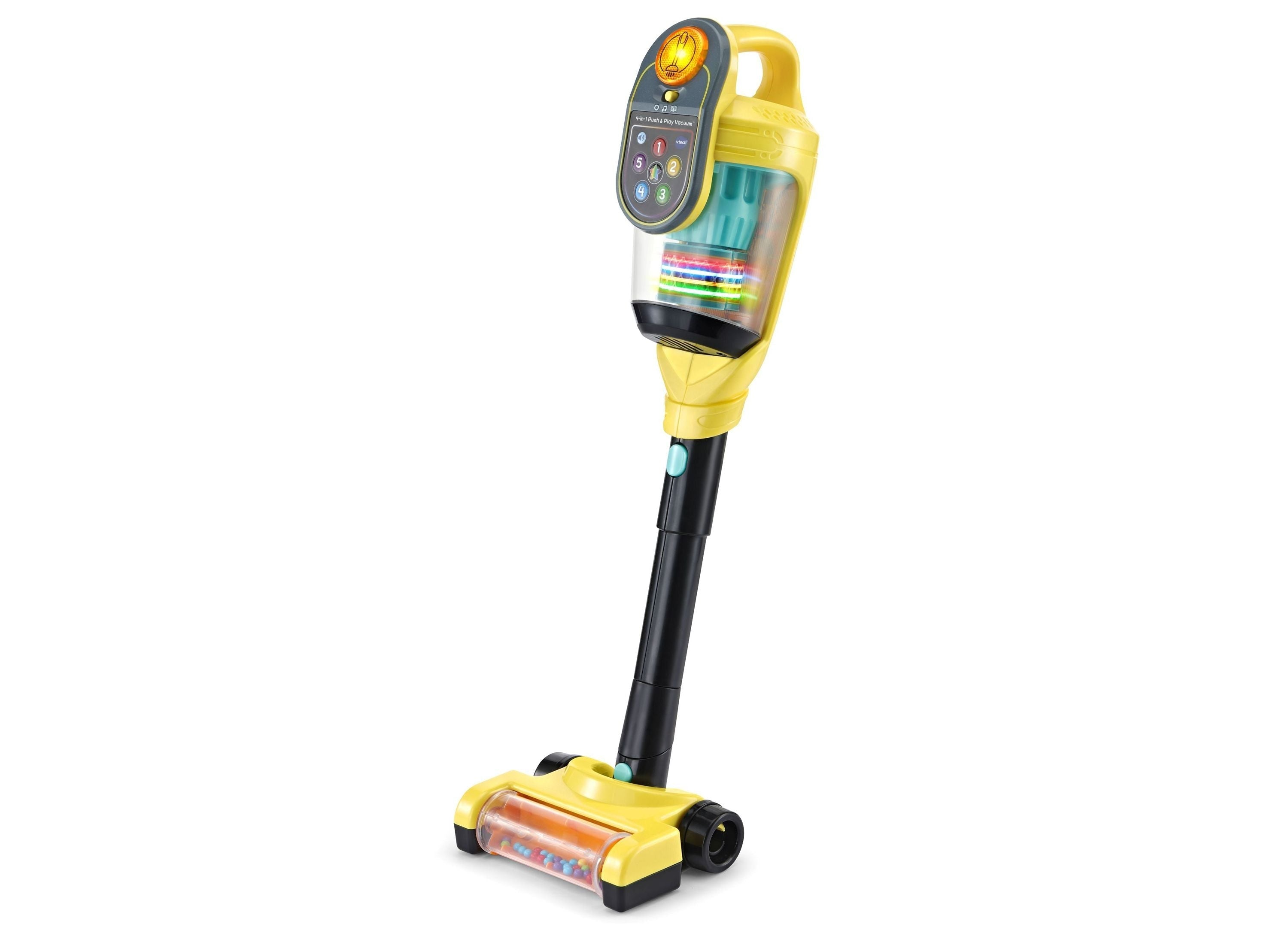 VTech 4-in-1 Push & Play Vacuum Interactive Learning Role-Play Toy