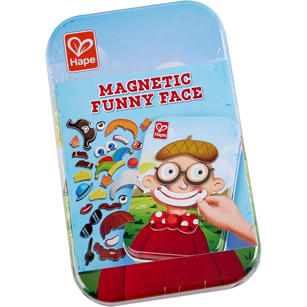 Hape Magnetic Funny Face Game - 29 Creative Mix & Match Features