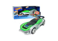 Hot Wheels 10-Inch Color Crashers Gazella R Motorized Race Car