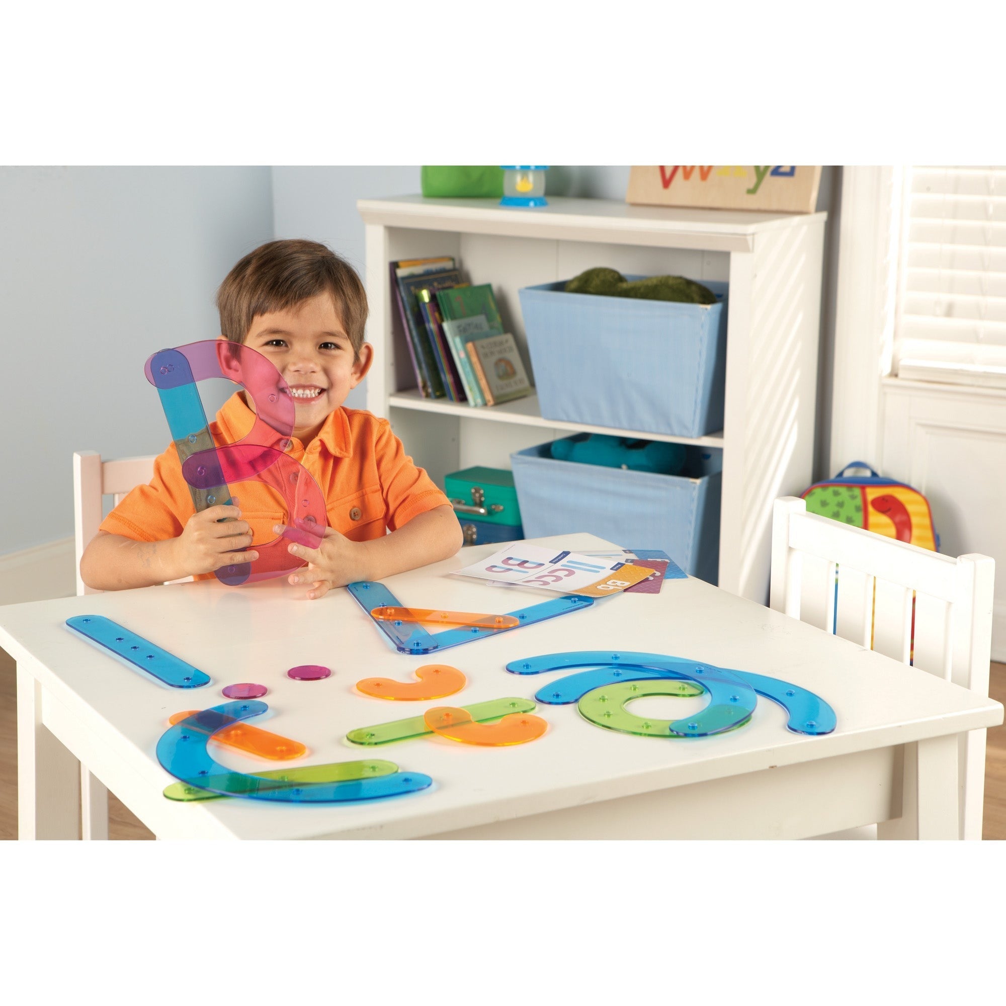 Learning Resources Letter Construction Activity Set - Educational Alphabet Building Toy