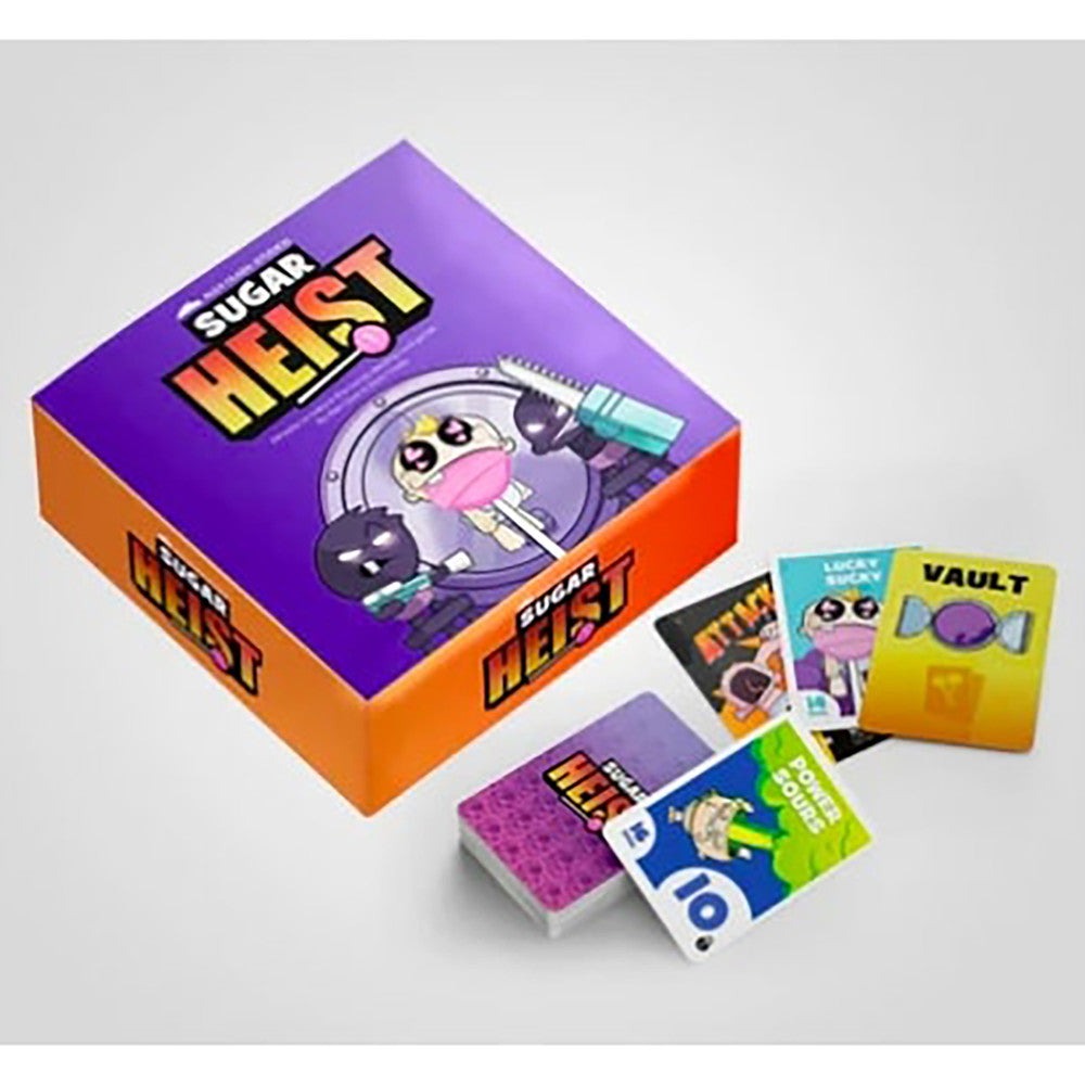Sugar Heist: Comedic Confectionery Card Game, Ages 12+