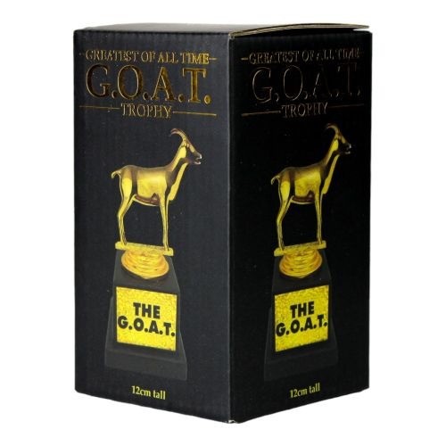G.O.A.T. Trophy: Ultimate Gold-Plated Award