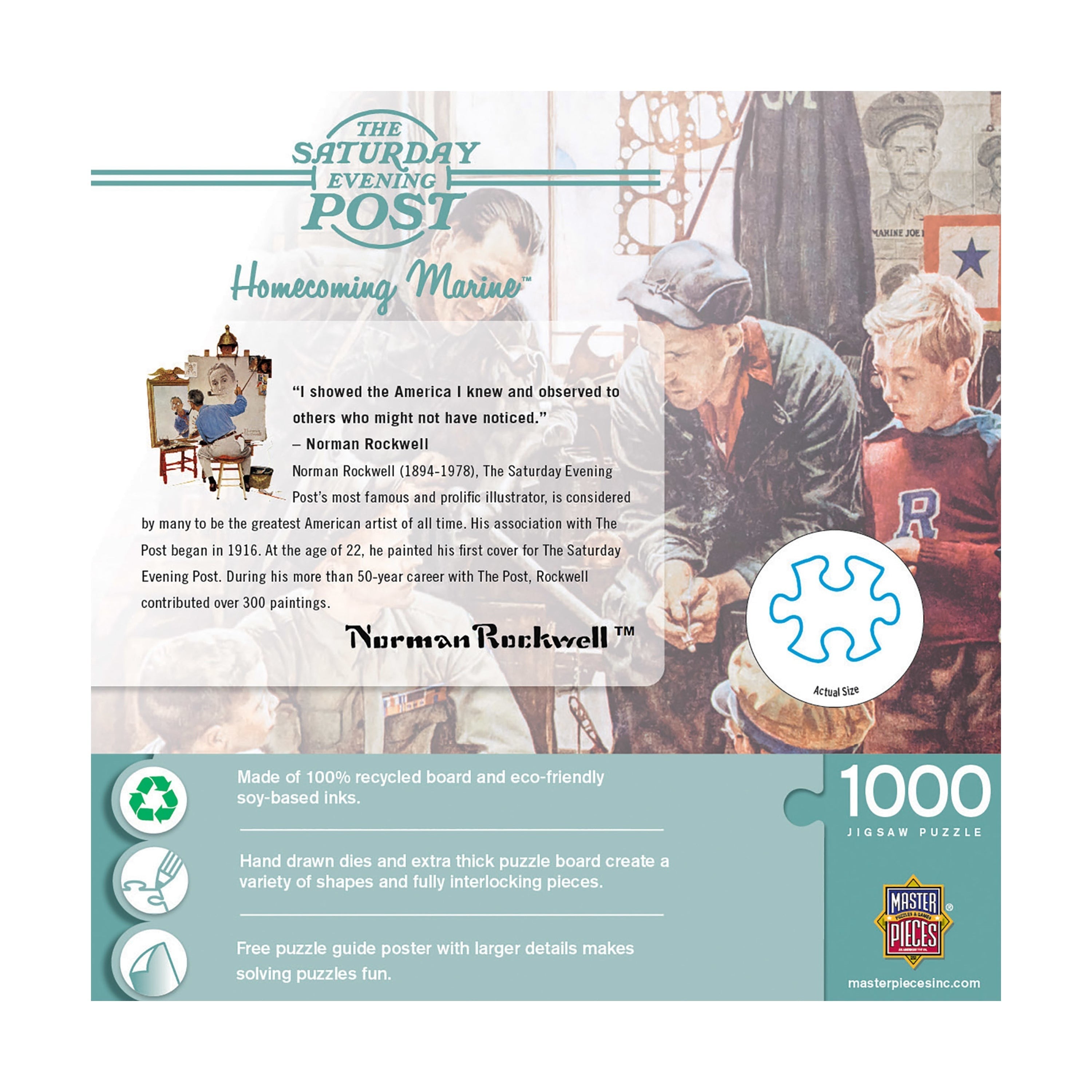 MasterPieces Homecoming Marine Jigsaw Puzzle - 1000 pc