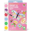 Tiger Tribe Butterflies & Flowers Watercolor Art Set With Mess-Free Brush