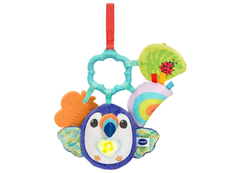 VTech Take-Along Toucan Light-Up Teether Hanging Plush Toy