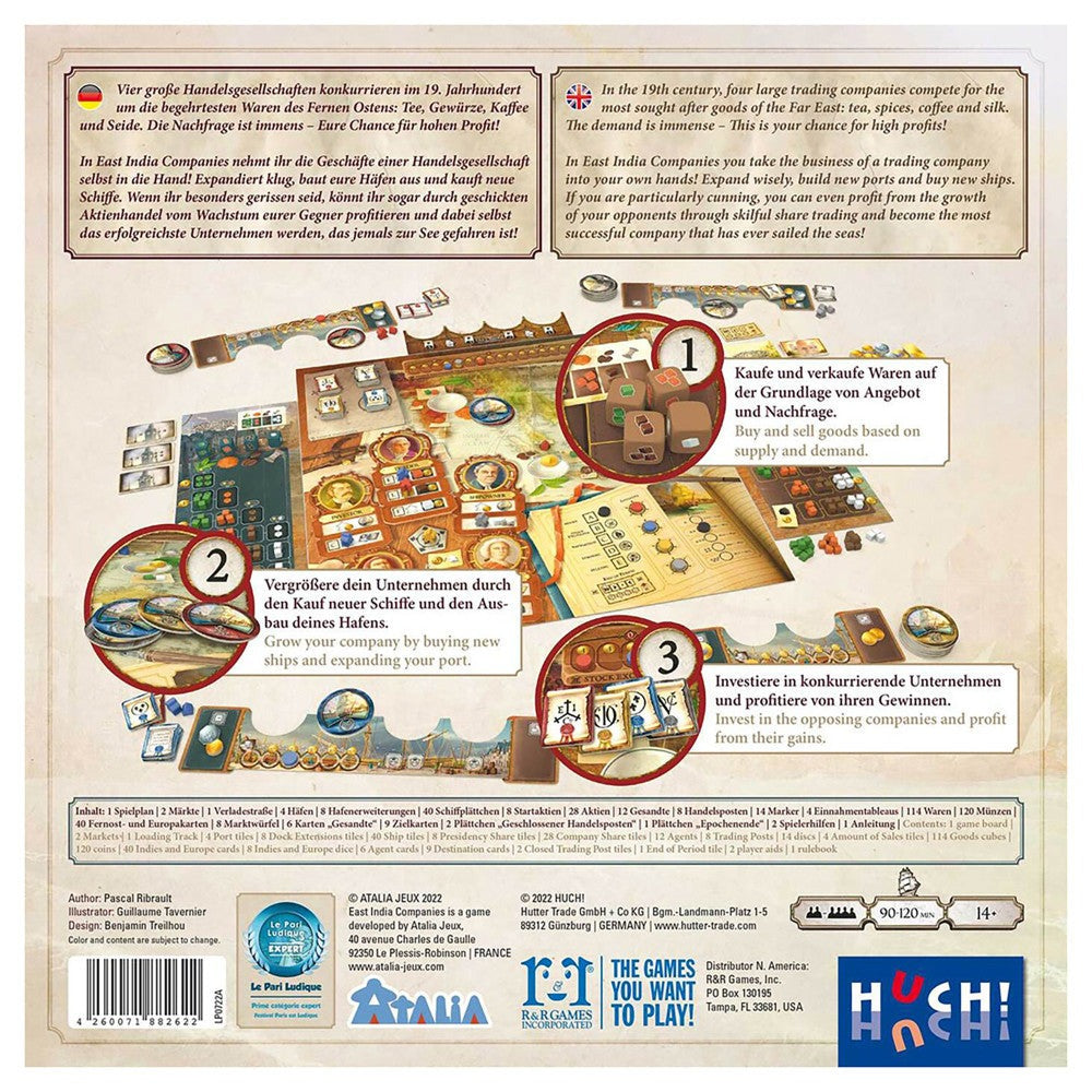 East India Companies Deluxe Edition Strategy Board Game