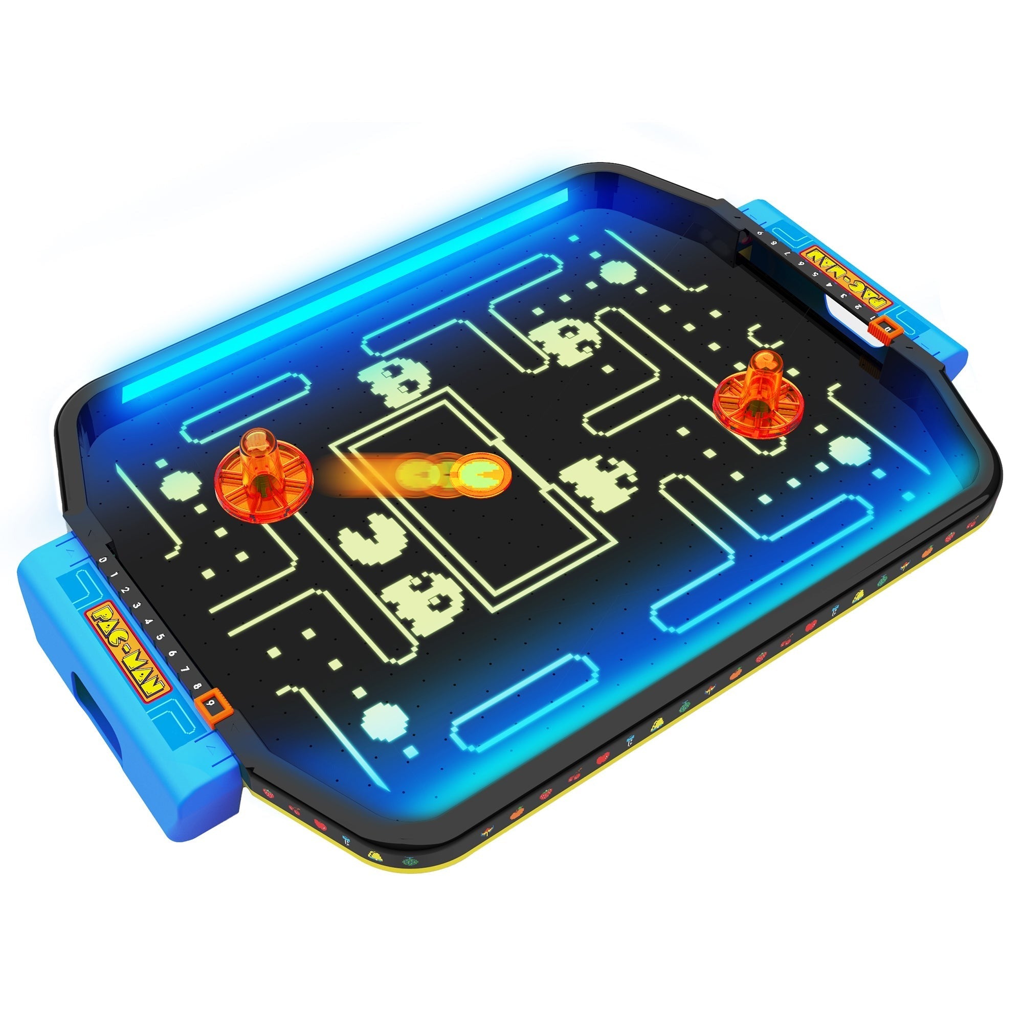 Pac-Man Premium Glow Series Arcade Air Hockey Game