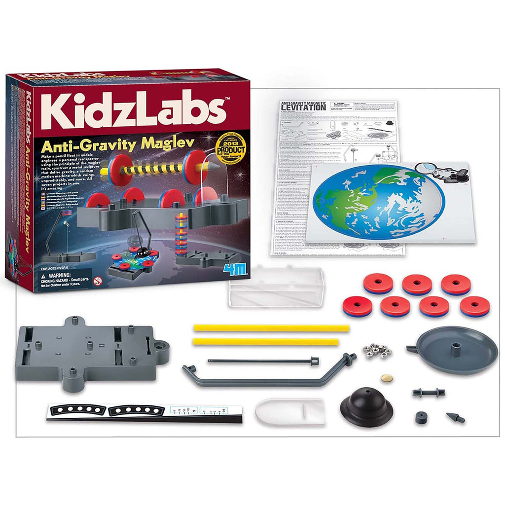4M KidzLabs Anti-Gravity Magnetic Levitation Science Kit