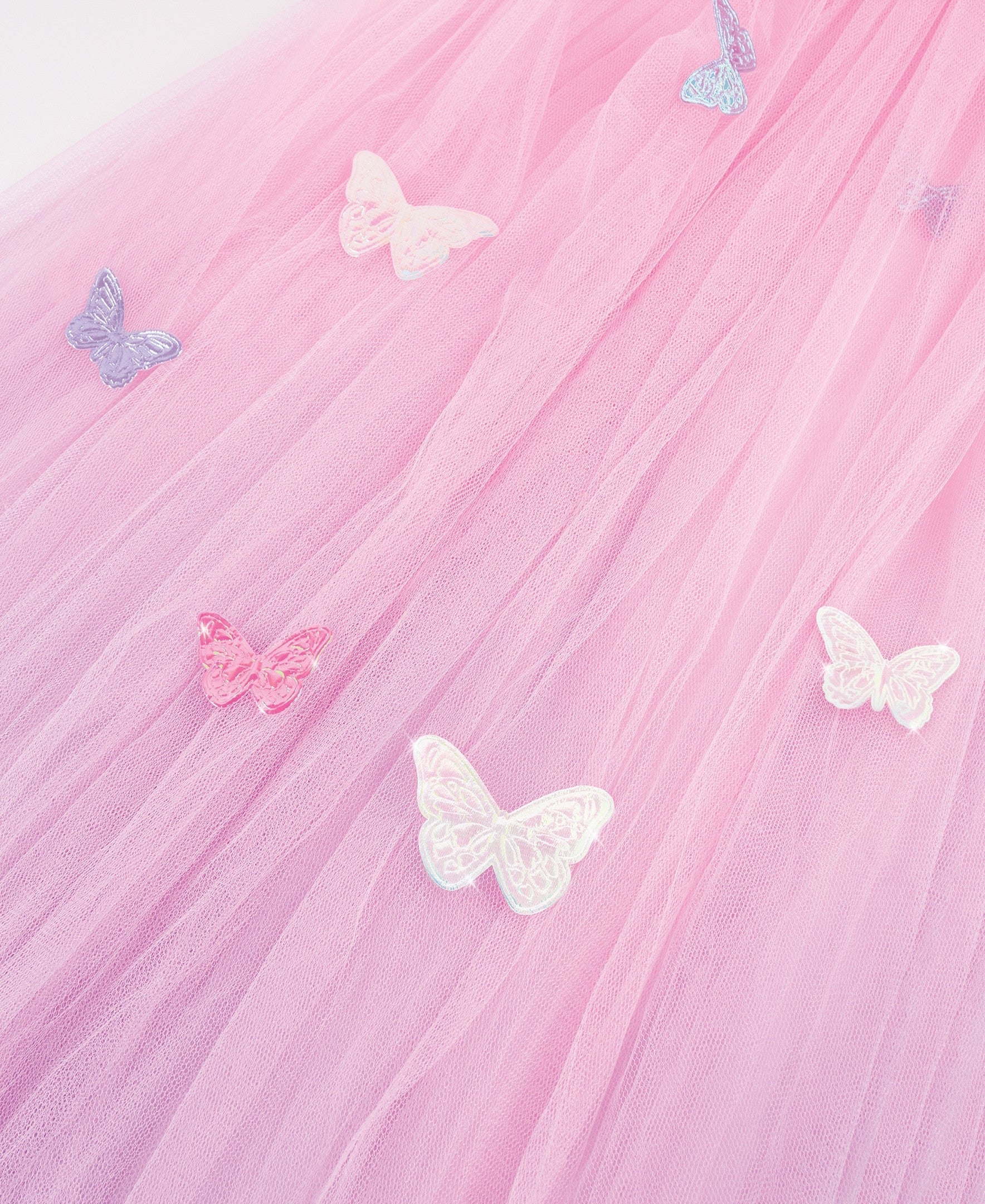 Three Cheers For Girls Butterfly Ombre Bed Canopy - Pink/Purple