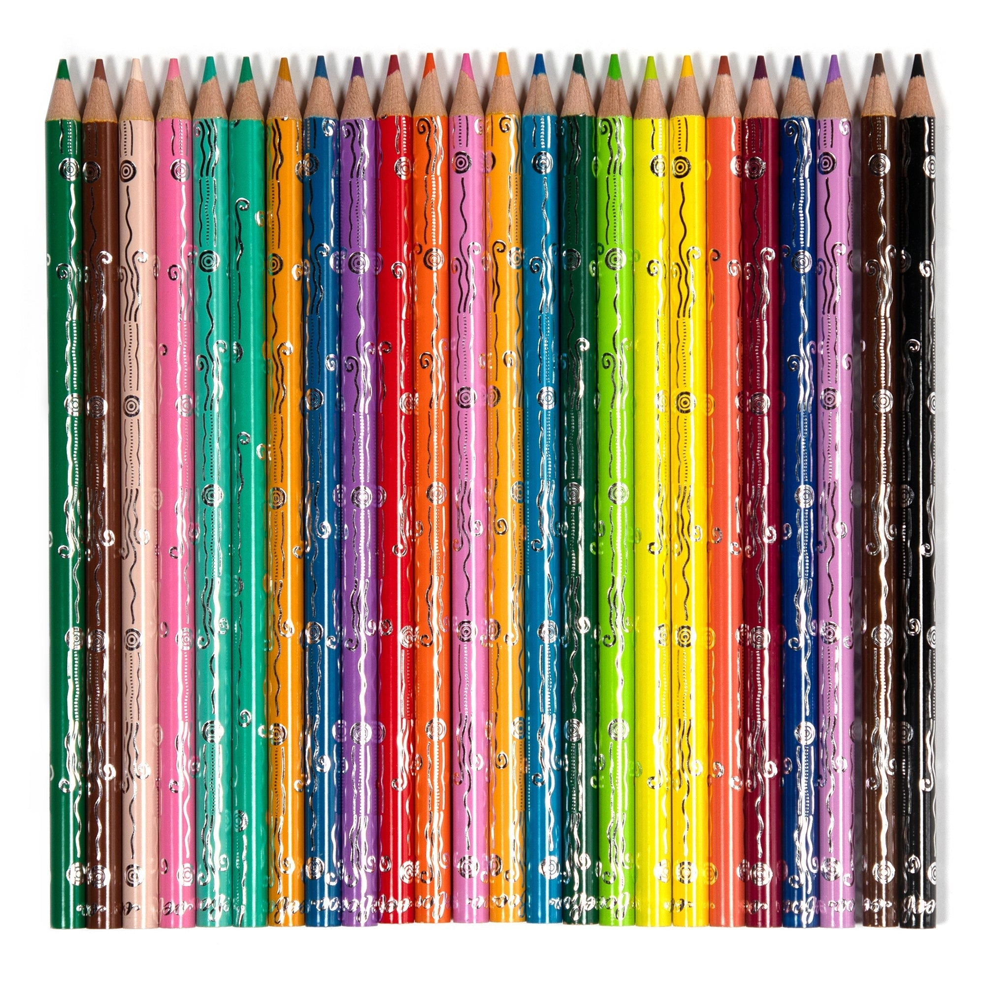 Seaside Garden Watercolor Pencils Premium Set - 24 Colors