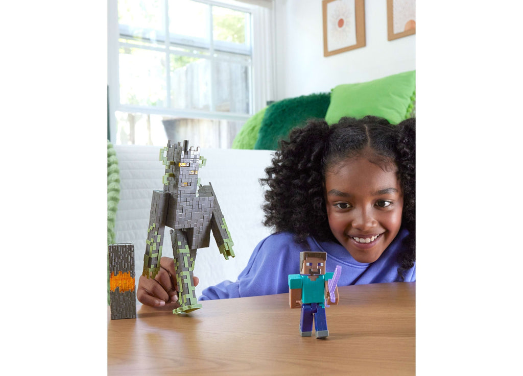 Minecraft The Creaking 8-Inch Action Figure With Interactive Lights, Sounds & Accessory