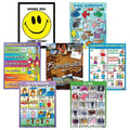 Poster Pals Spanish Language Educational Posters - Classroom Basics Set