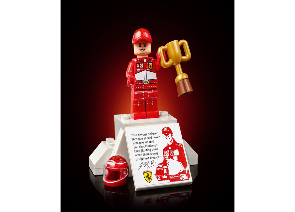 LEGO® Icons Ferrari F2004 Michael Schumacher F1 Car Model Building Set, 11375