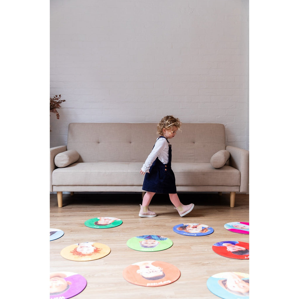 The Freckled Frog Are You Ok? Emotions Play Mats - Set of 10