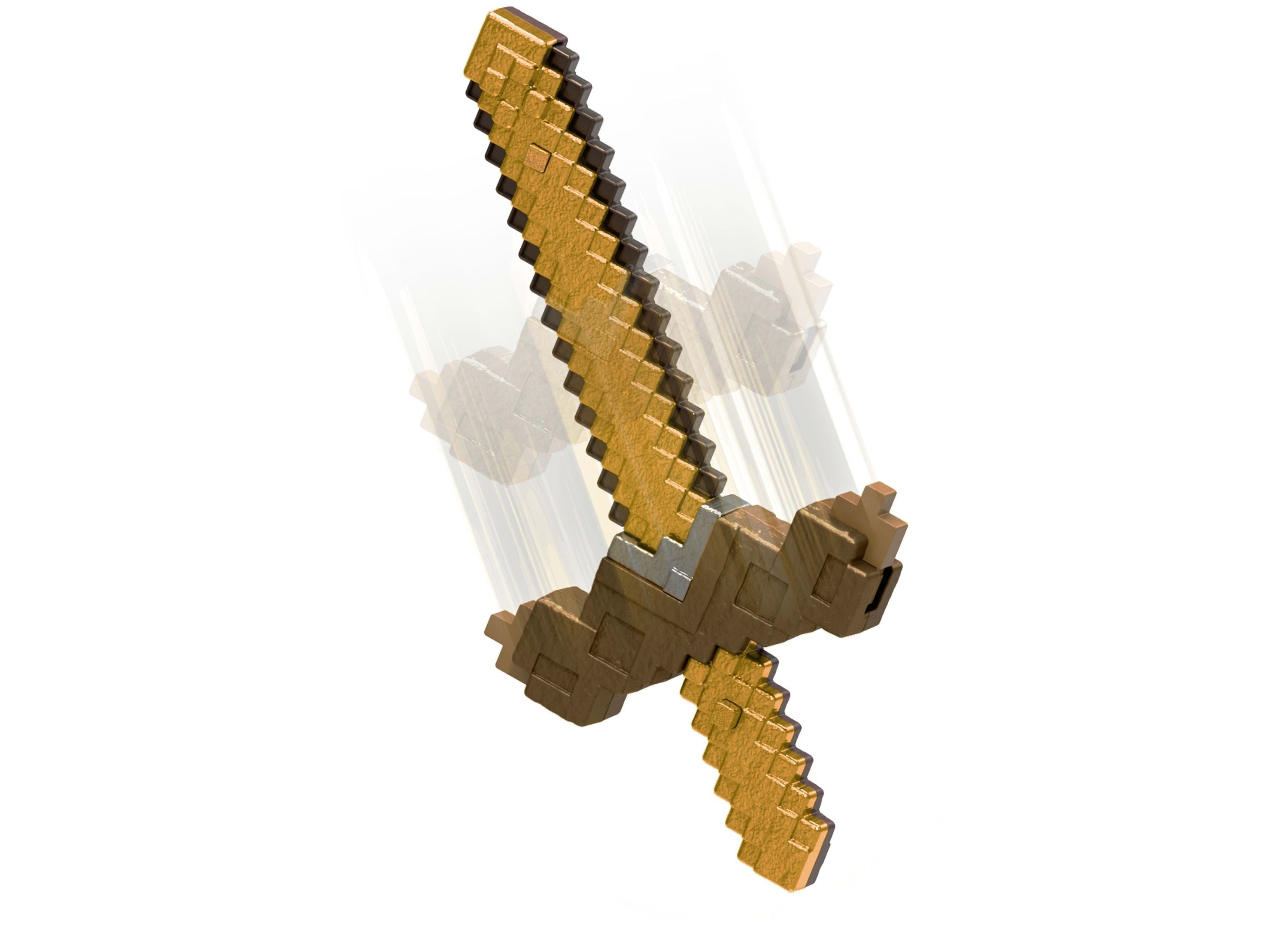 Minecraft Click And Switch 2-In-1 Sword And Pickaxe Role-Play Set