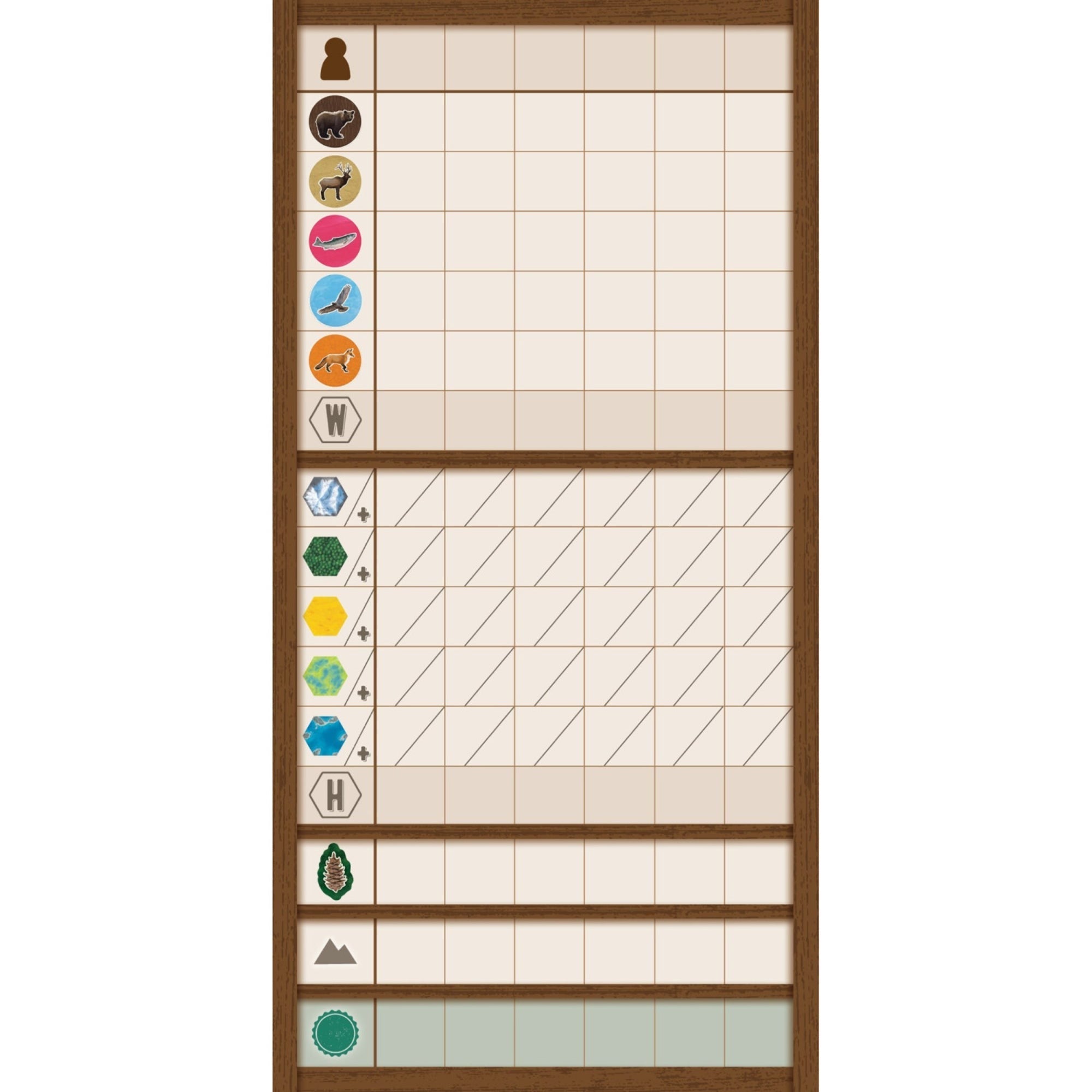 Cascadia Landmarks Expansion Board Game - Puzzle & Tile Placement