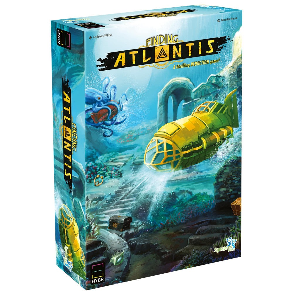 Synapses Games: Finding Atlantis - Ultimate Exploration & Deduction Game for Ages 14+