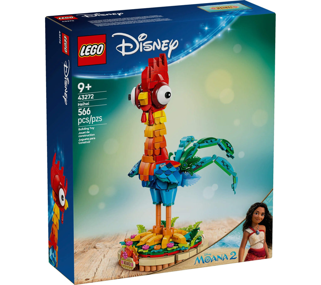 LEGO® | Disney Moana Heihei 566-Piece Model Kit – Colorful Chicken