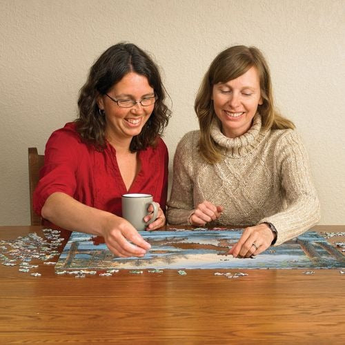 Quiet Place Linen Texture 1000pc Jigsaw Puzzle