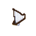 Brixies 115-Piece Harp Building Set - Music-Themed Construction Kit for Ages 8+