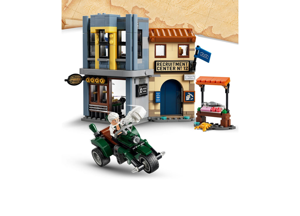 LEGO ONE PIECE Showdown With Captain Smoker 547-Piece Building Set