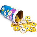 Snacks: Multiplication - 90 Double-Sided Math Practice Cards With Hands-On Learning