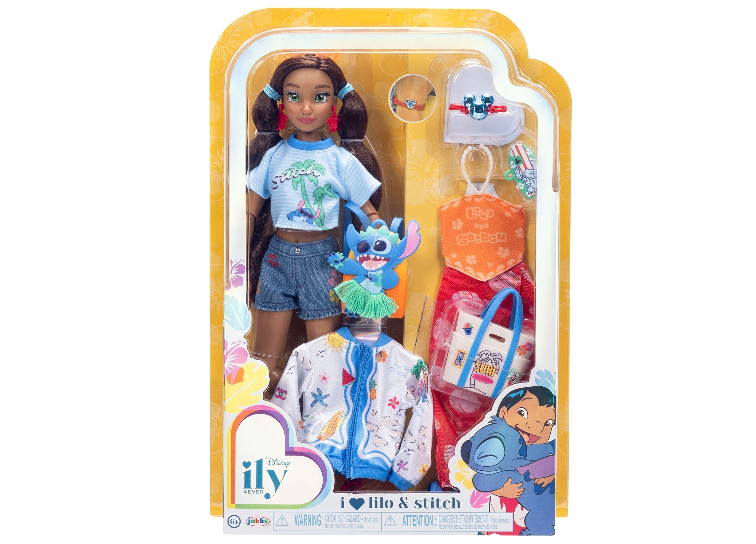 Disney ILY 4Ever Lilo & Stitch-Inspired 9-Inch Fashion Doll with Mix-and-Match Outfits