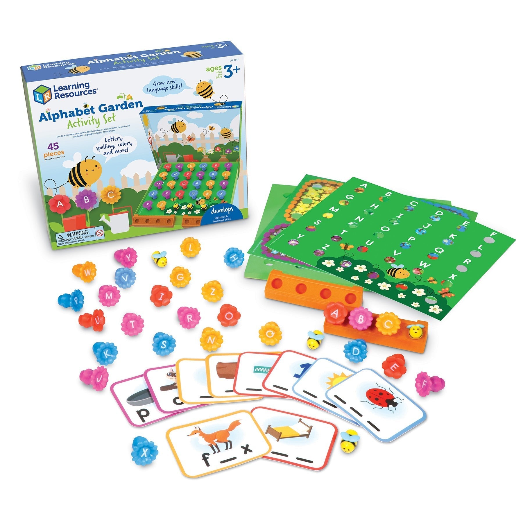 Learning Resources Alphabet Garden - Interactive ABC & Spelling Playset