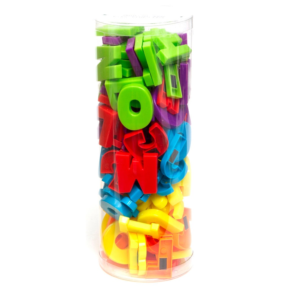 Boley Magnetic Alphabet & Number Set - 120pc Colorful Learning Playset for Kids Age 3+