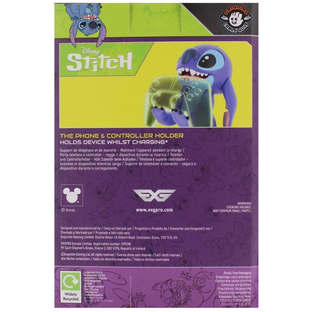 Exquisite Gaming Lilo & Stitch Smiley Stitch Controller & Phone Holder
