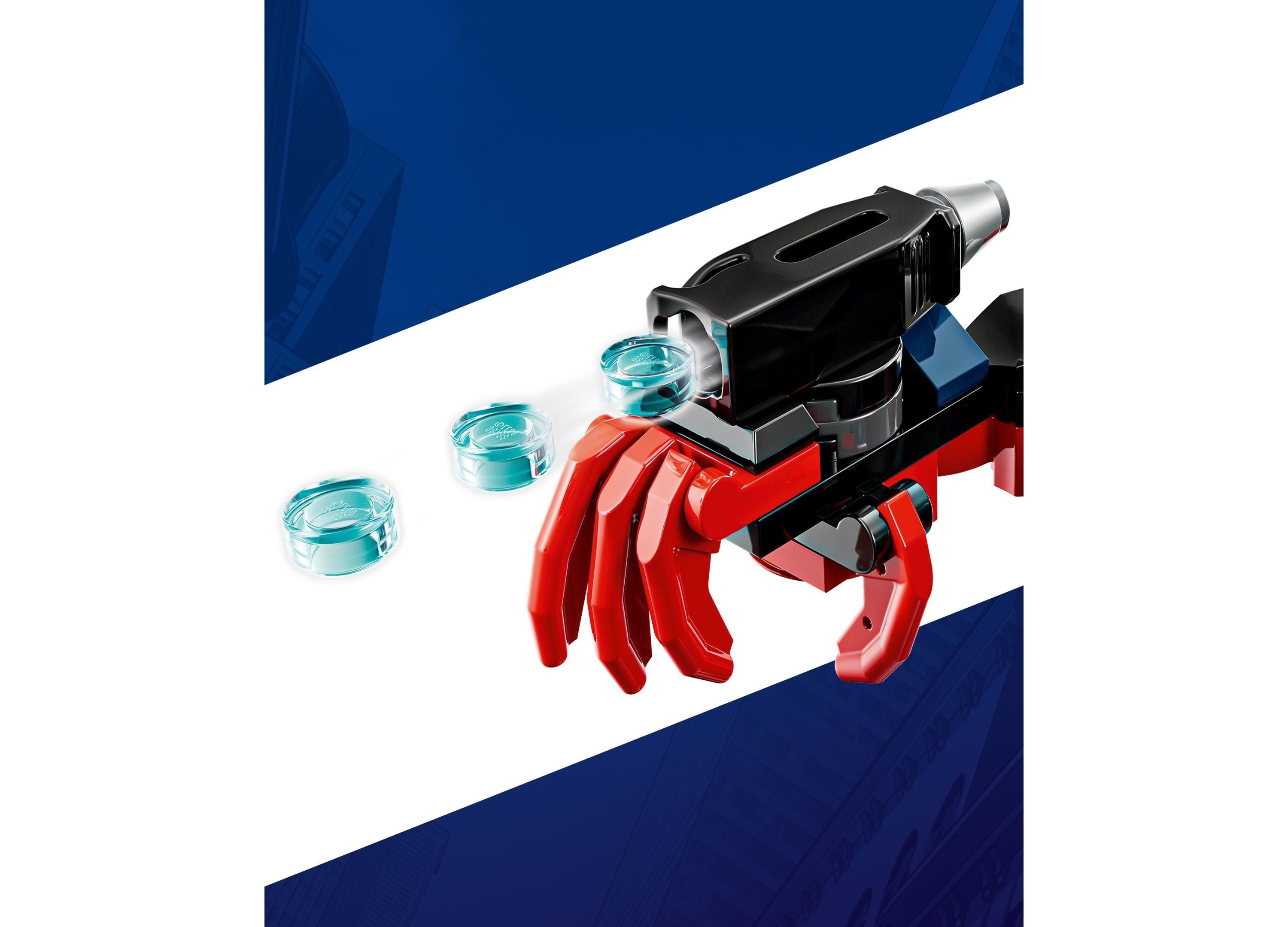 LEGO® Marvel Mech Showdown: Miles Morales vs. Spider-Man 2099 Building Set - 135 Pieces