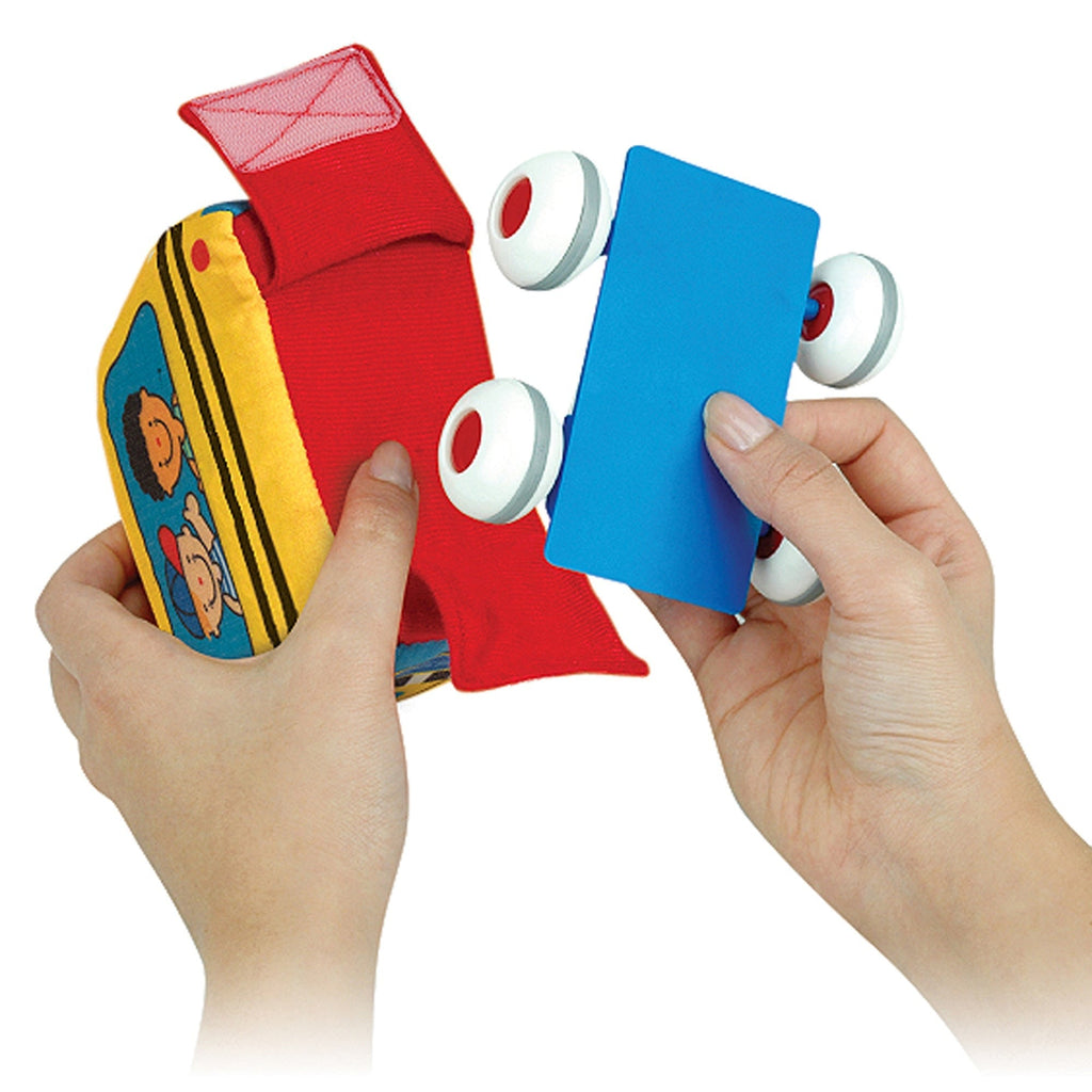 Melissa & Doug K's Kids Pull-Back Vehicle Set - 4 Soft Vehicles
