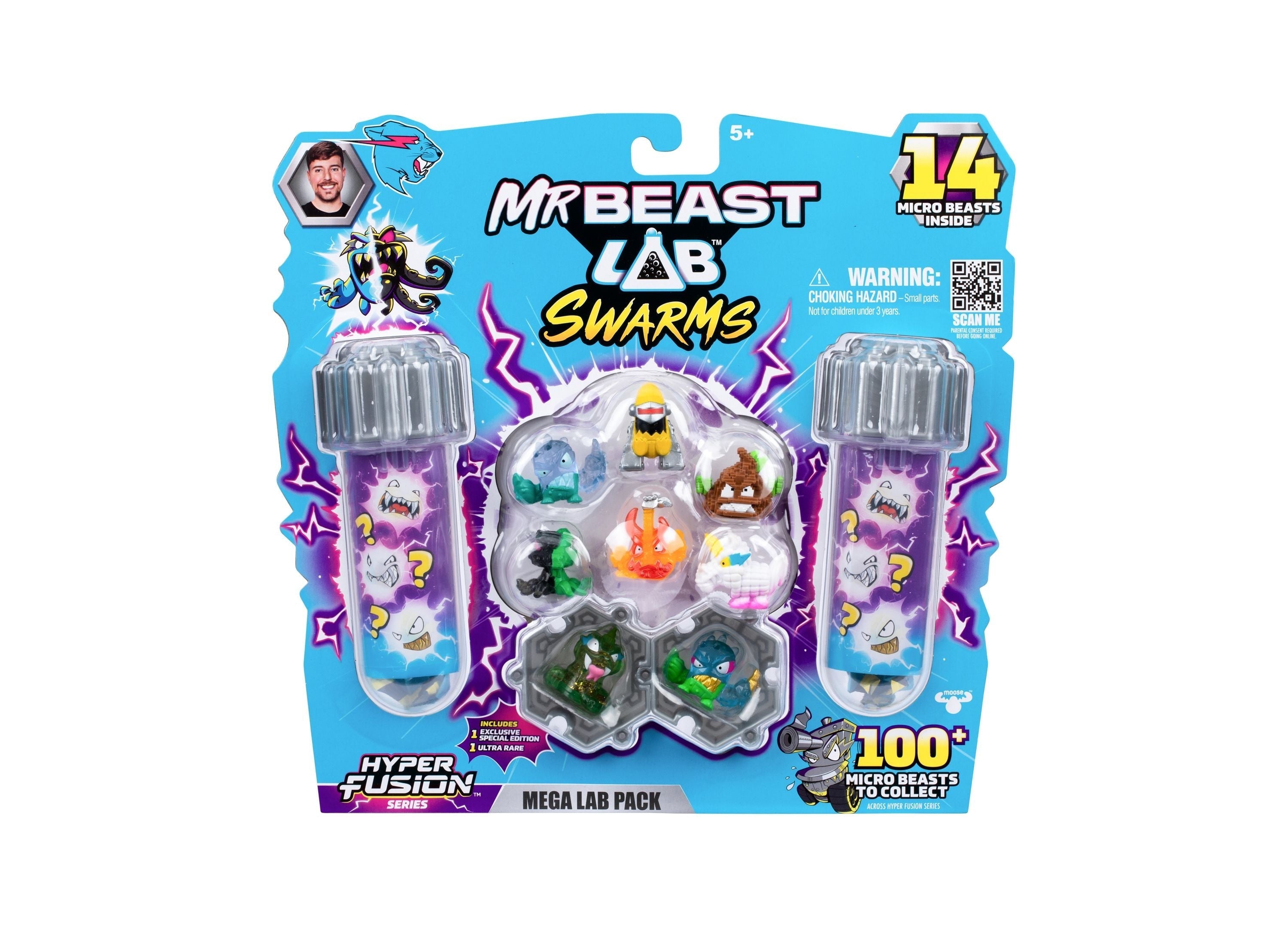 Mr Beast Lab Hyper Fusion Swarms 14-Pack Mega Lab S3 Collectibles