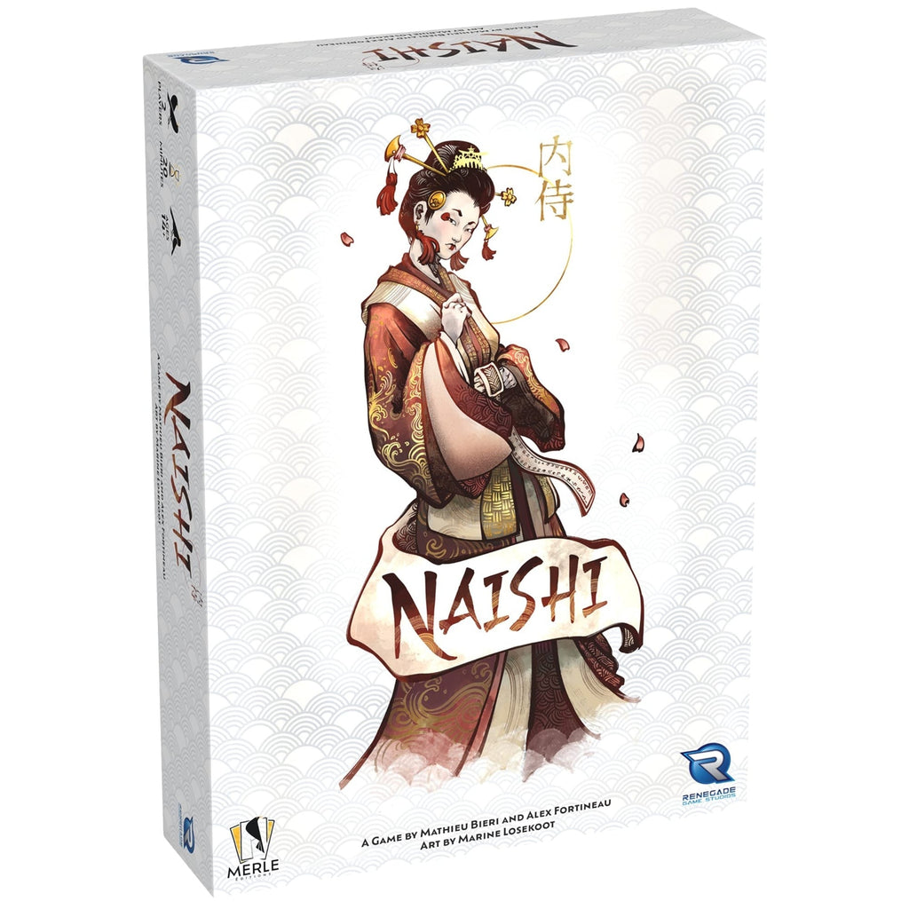 Renegade Games Naishi Strategic Hand-Management Card Game - Japanese Imperial Court Theme, 2 Players
