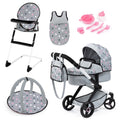 Bayer Design Xeo Dolls Pram and Accessories Set - Playtime Magic