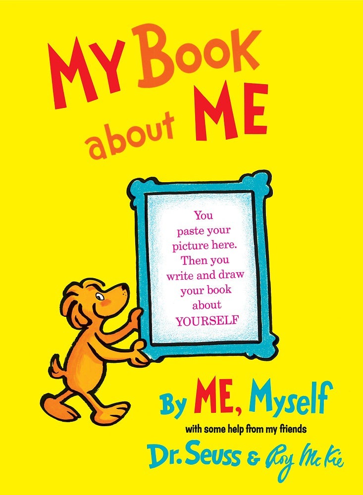 Dr. Seuss My Book About Me - Personalized Children's Activity Hardcover