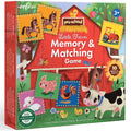 eeBoo Little Farm Memory & Matching Game With 20 Tiles