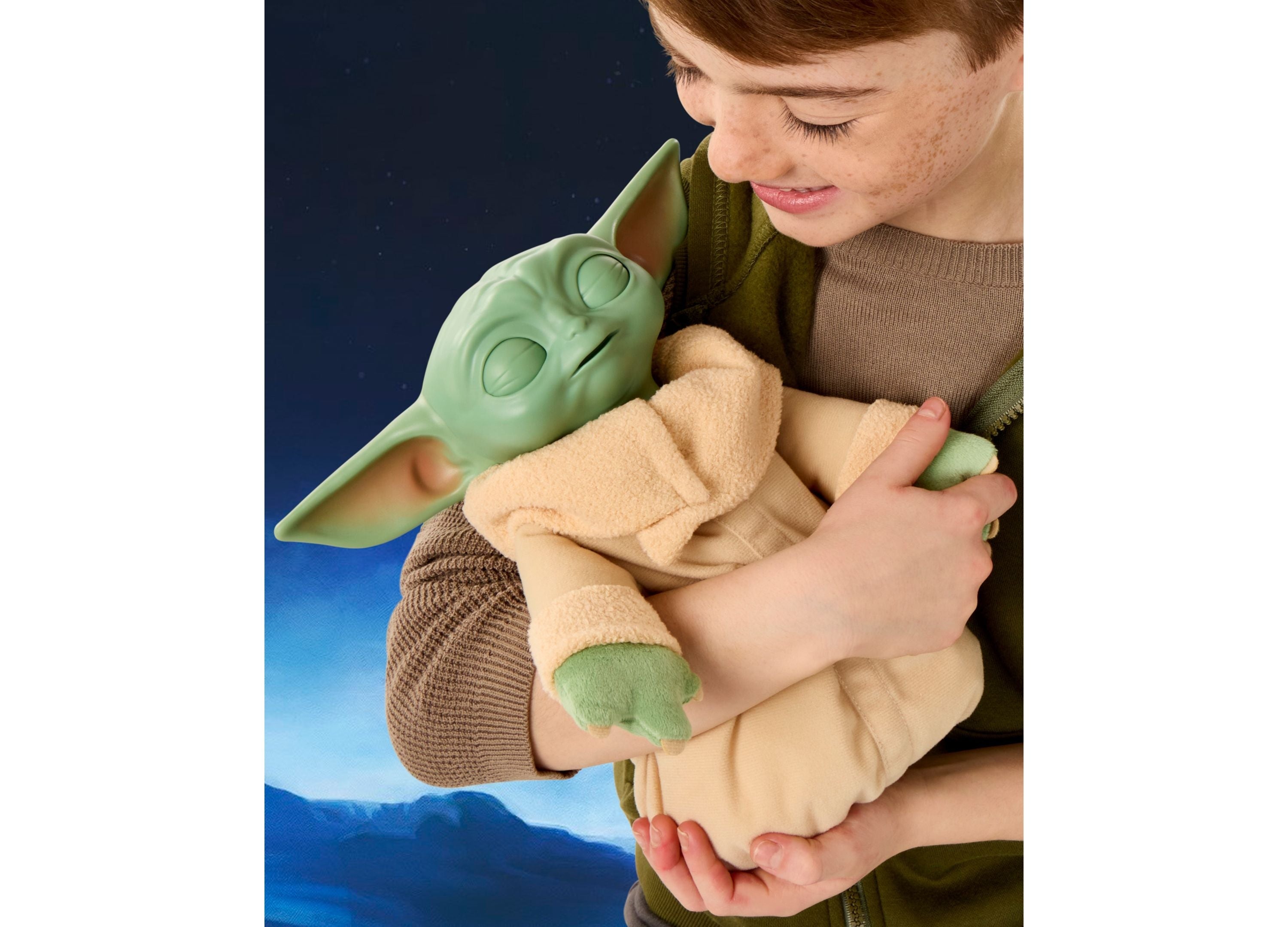 Star Wars The Child Grogu 10-Inch Interactive Plush With Sound And Movement