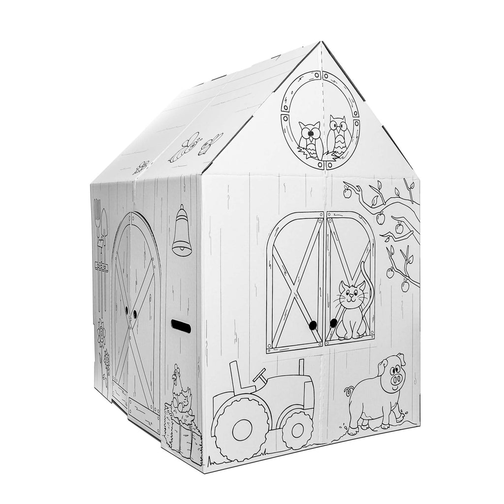 Easy Playhouse Barn – Creative Indoor and Outdoor Fun