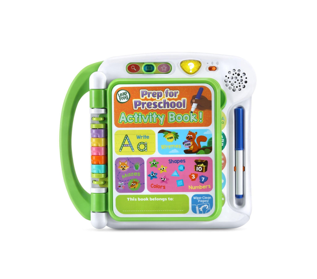 LeapFrog Prep For Preschool Activity Book With Erasable Marker