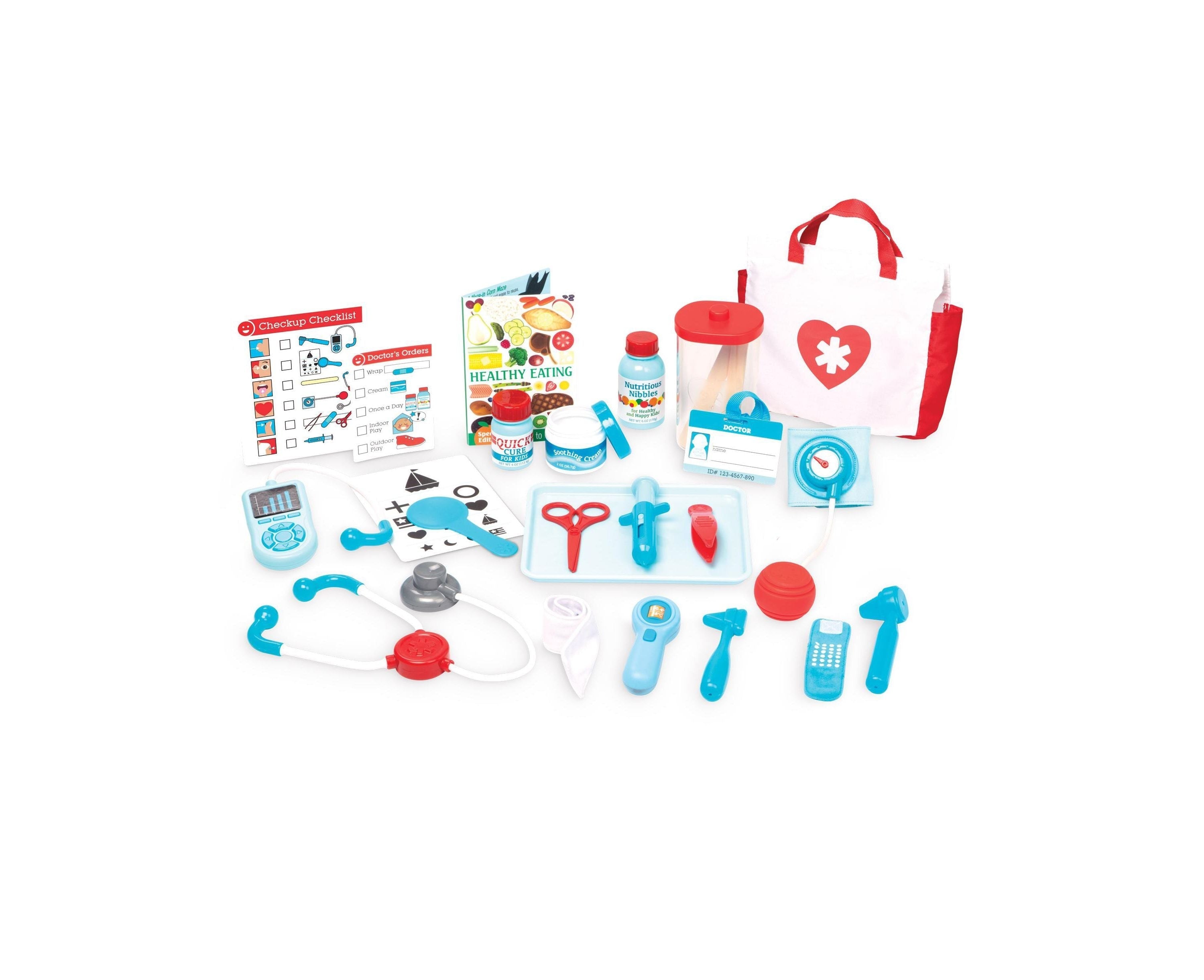 Melissa & Doug 25-Piece Get Well Doctor’s Kit Play Set