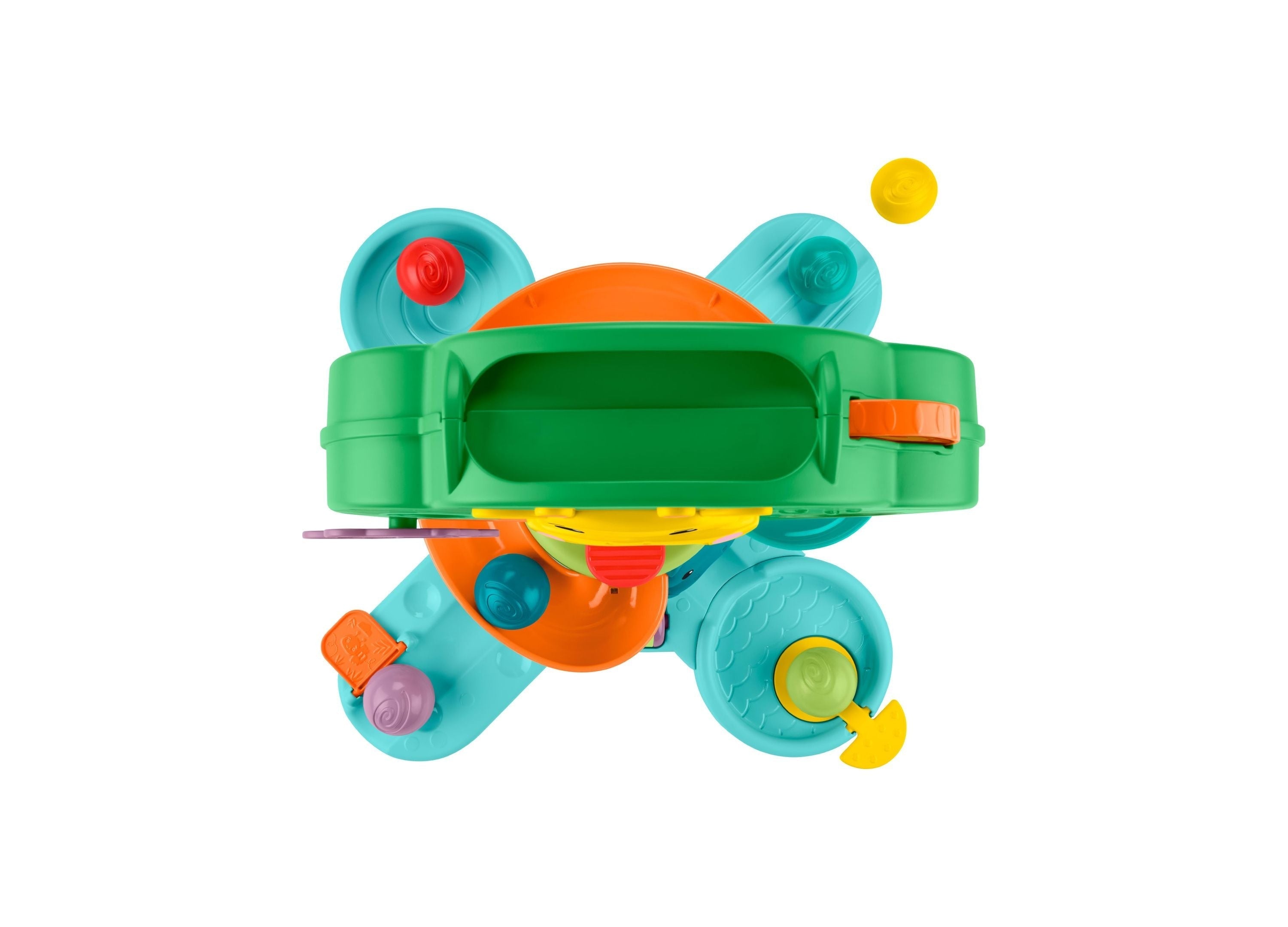 Fisher-Price Jungle Tree Musical 6-Ball Drop Sit-To-Stand Activity Center
