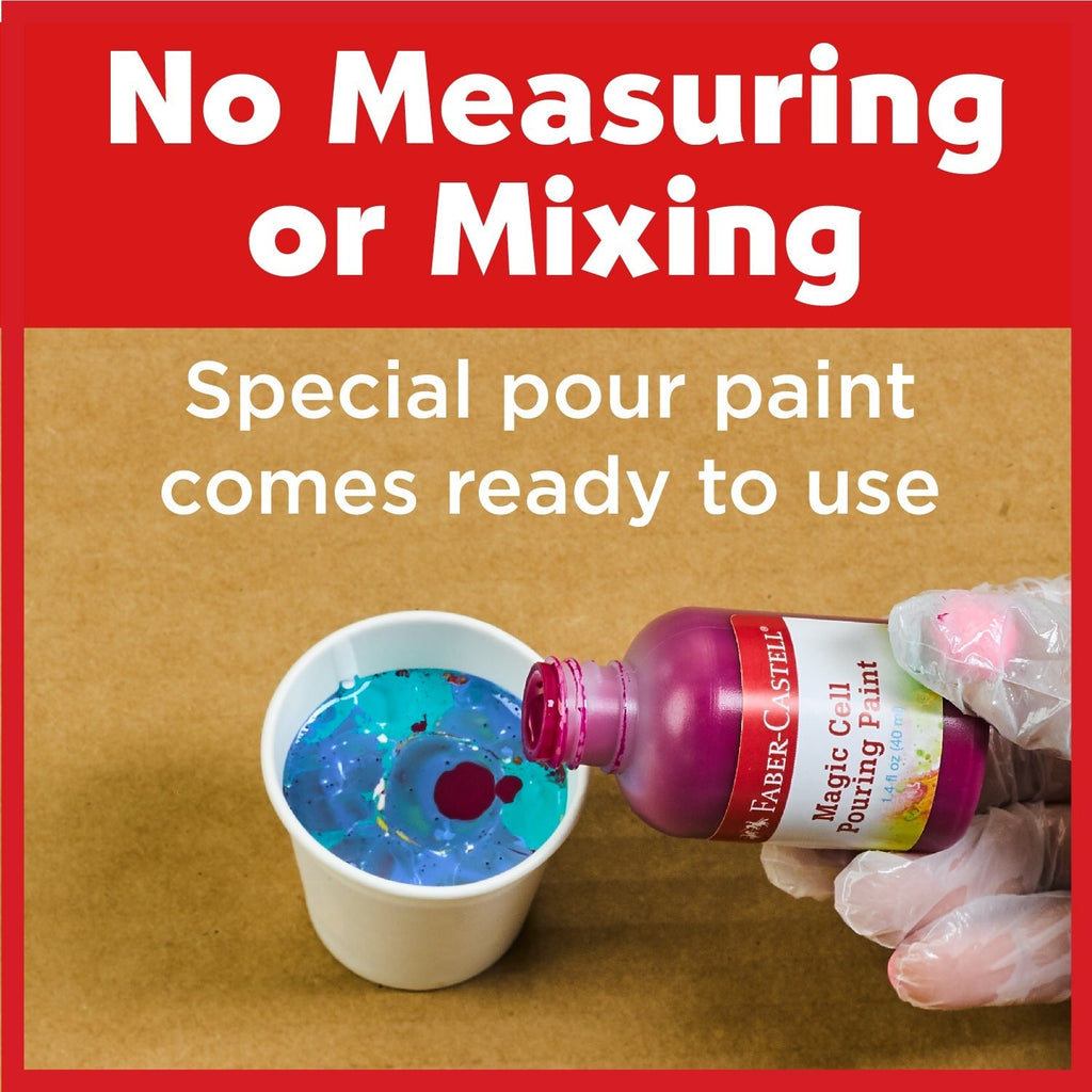 Faber-Castell Do Art Paint Pour Studio - Color Splash Kit