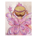 Oopsy Daisy Little Fairy Princess Blonde Canvas Wall Art, 14x18, Pink