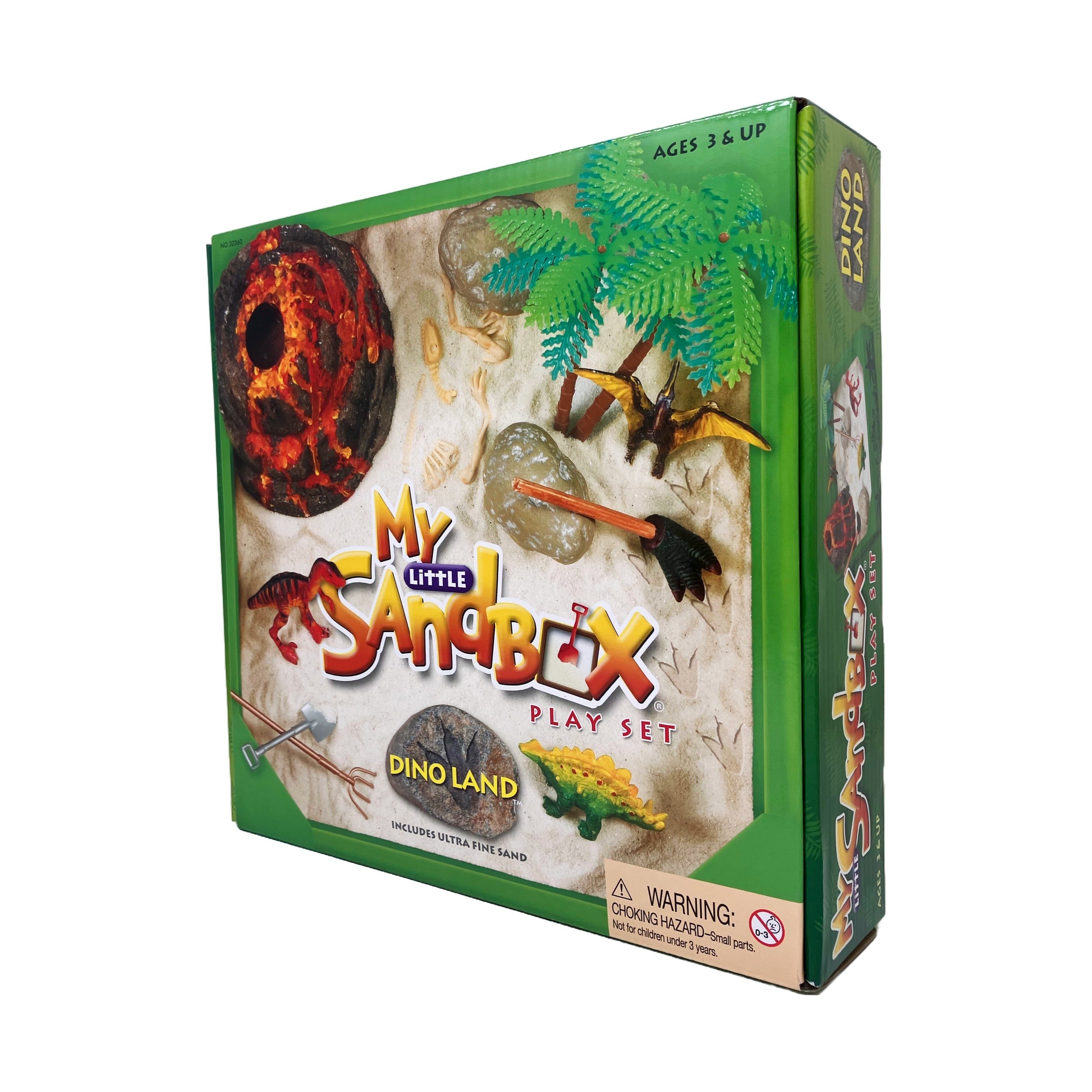 Dino Land - My Little Sandbox - Deluxe Tabletop Play Set