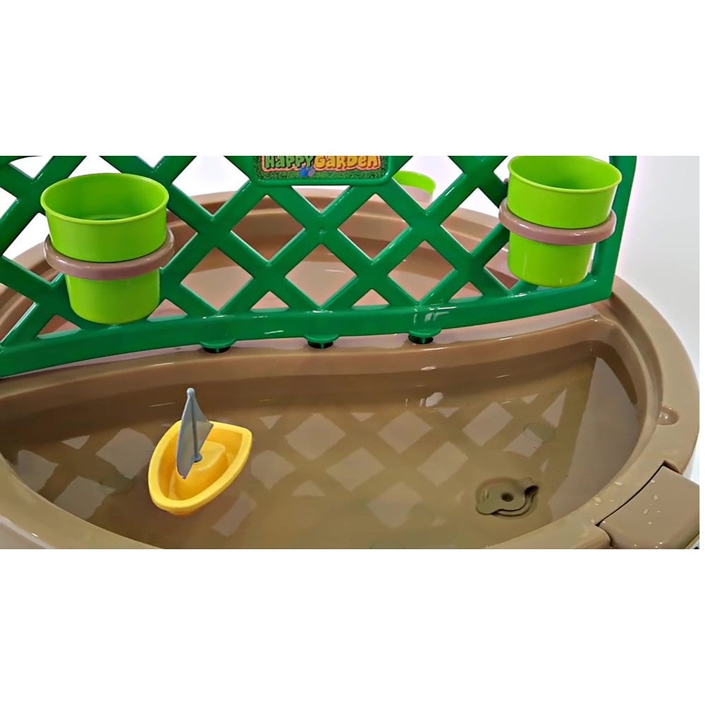 Dolu 4-in-1 Explorer Activity Table: Garden, Sand, Water & Creativity