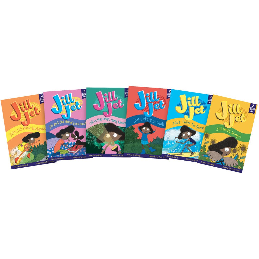 Junior Learning Jill Jet - Decodable Reader Chapter Books - Boxed Set