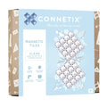 Connetix Magnetic Tiles 2-Piece Clear Base Plate Pack for Creative Building