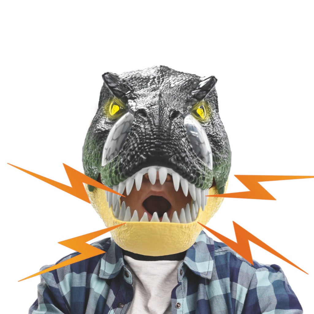 LEXIBOOK Realistic Dinosaur mask with sound and light effects